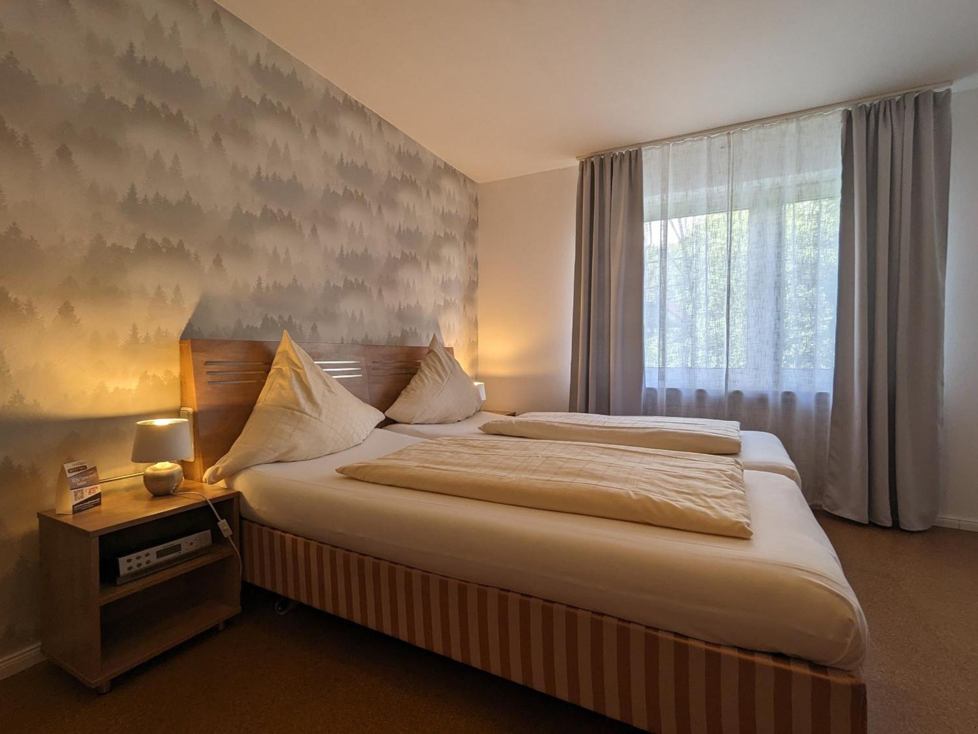 Hotel Berghof Wasserkuppe & Gaestehaus Fuldaquelle Gersfeld Pokoj fotografie